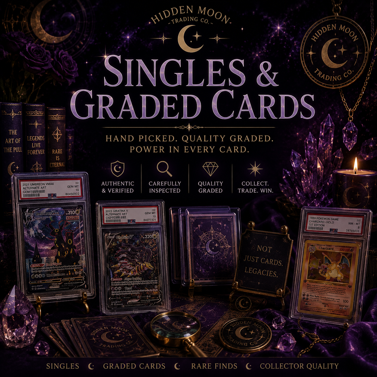 Singles & Graded Cards