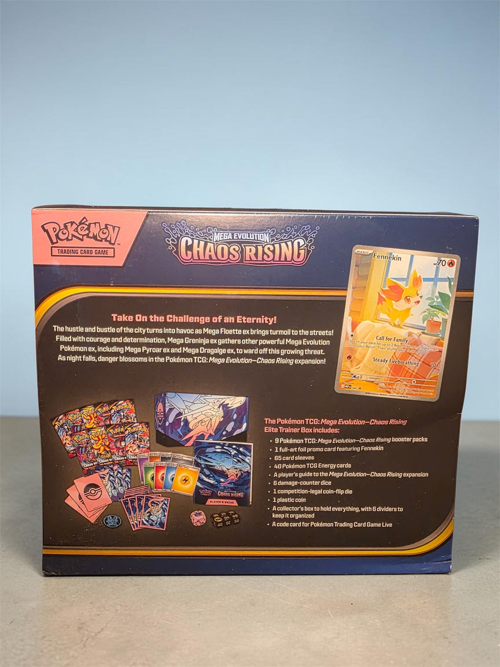 Pokémon TCG: Mega Evolutions - Chaos Rising Eliot Trainer Box