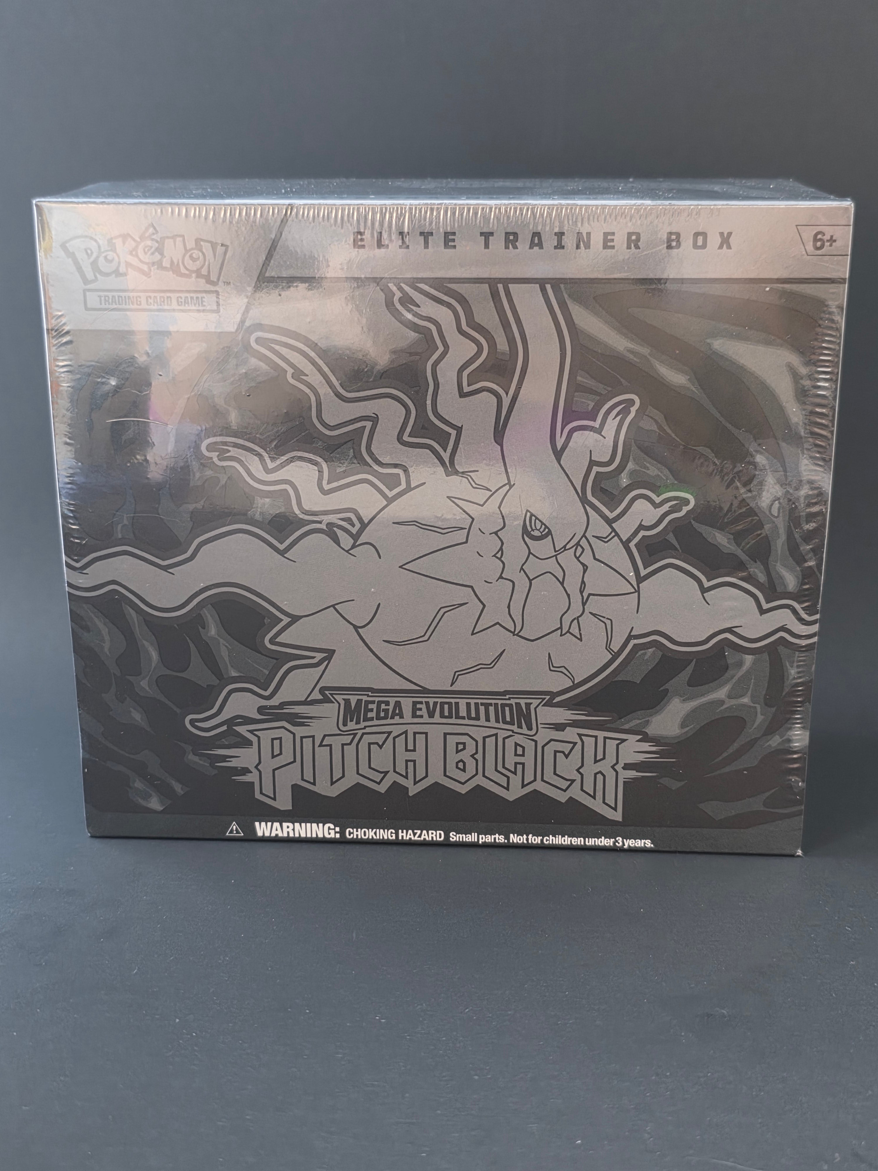 Pokémon TCG: Mega Evolution—Pitch Black Elite Trainer Box — Sealed