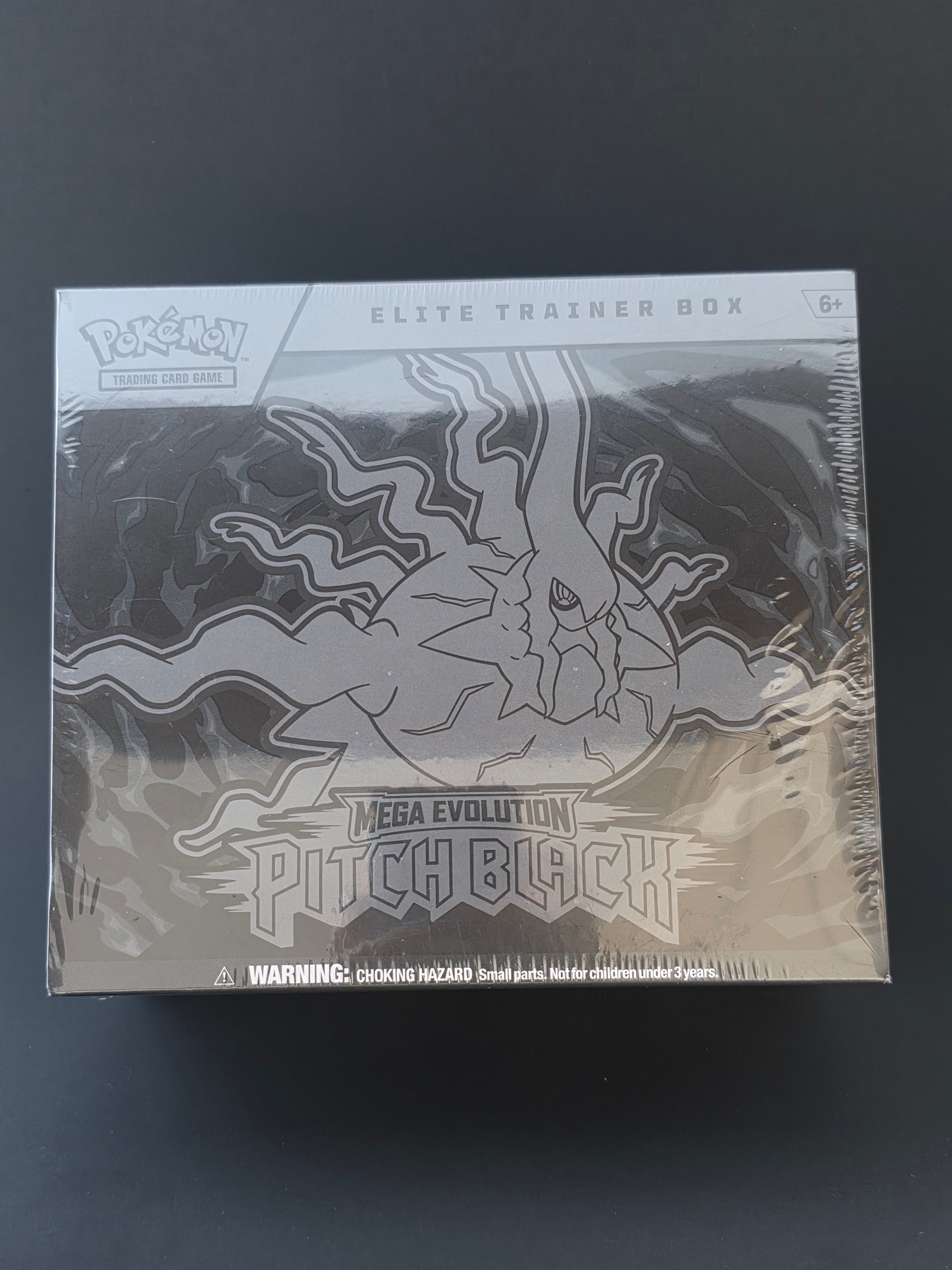 Pokémon TCG: Mega Evolution—Pitch Black Elite Trainer Box — Sealed